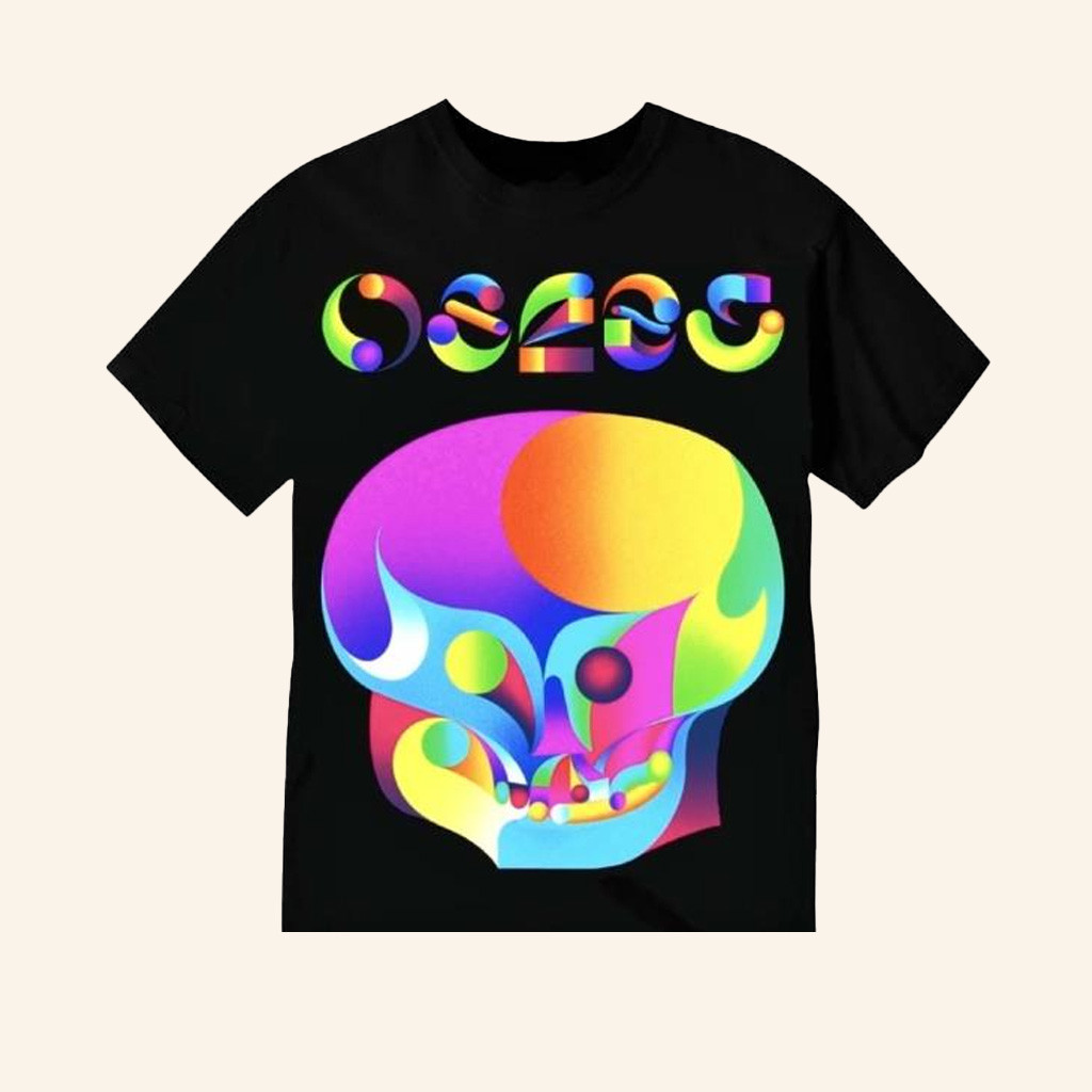 Wax Face Toys Merch Osees Colour Skull Black Shirt Gifts For Brother Wax Face Toys Merch Osees Colour Skull Black Shirt Gifts For Brother