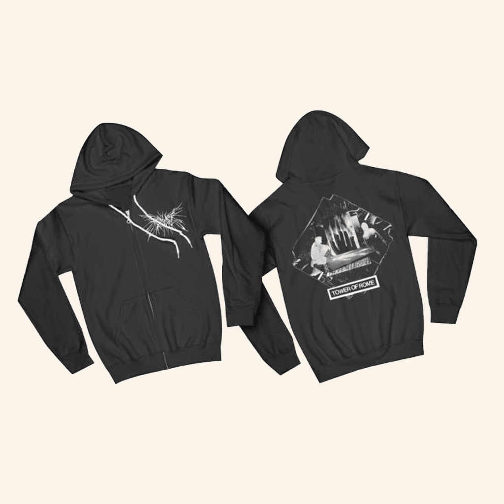 Wax Vessel Merch Tower Of Rome Diamond Zip Hoodie Gifts For Dad Wax Vessel Merch Tower Of Rome Diamond Zip Hoodie Gifts For Dad