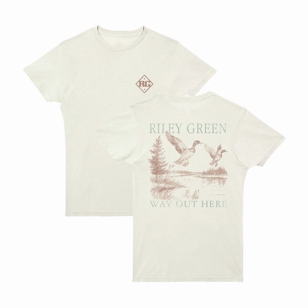 Way Out Here Duck Riley Green T-Shirt Riley Green Lover Merch Great Gift For Mother