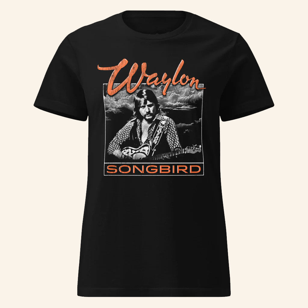 Waylon Merch Songbird Women's T-Shirt Dad Gifts Waylon Merch Songbird Women's T-Shirt Dad Gifts