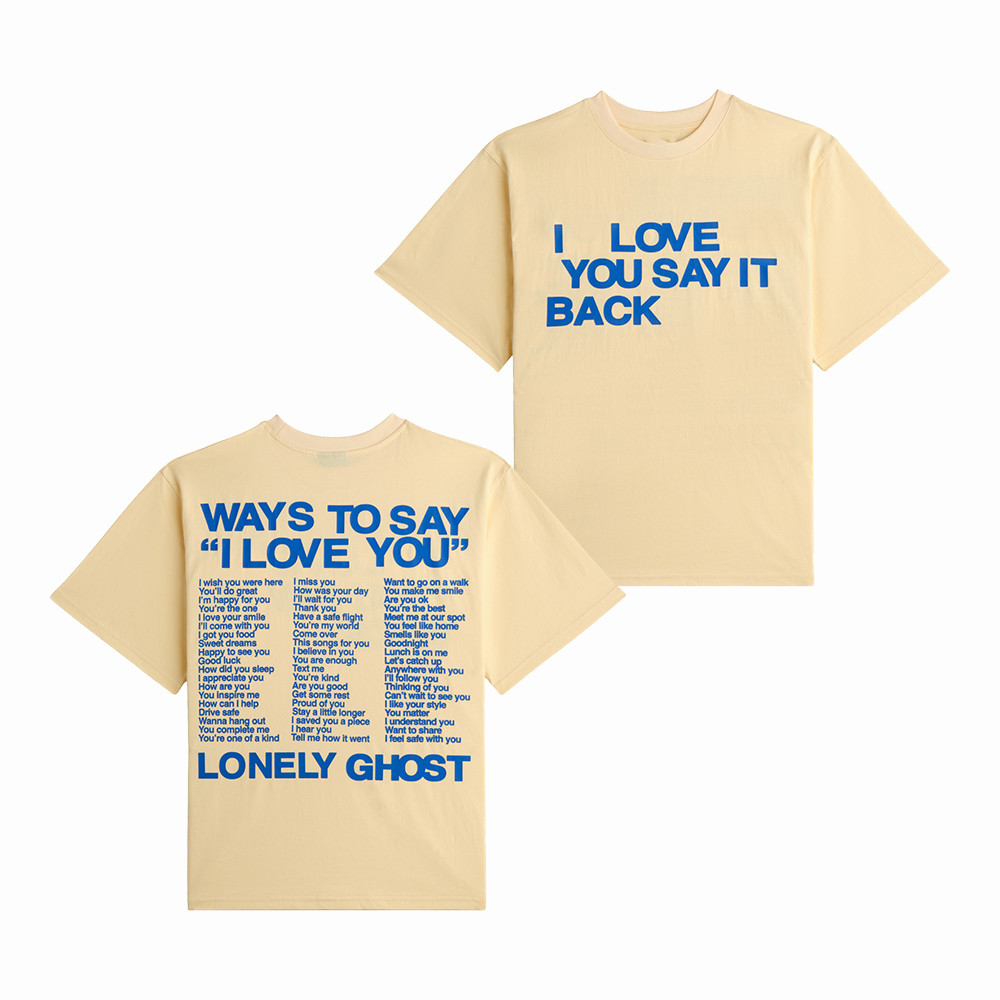 Ways To Say ILY Essential T-Shirt Lonely Ghost Clothes Unique Gift For Boyfriend