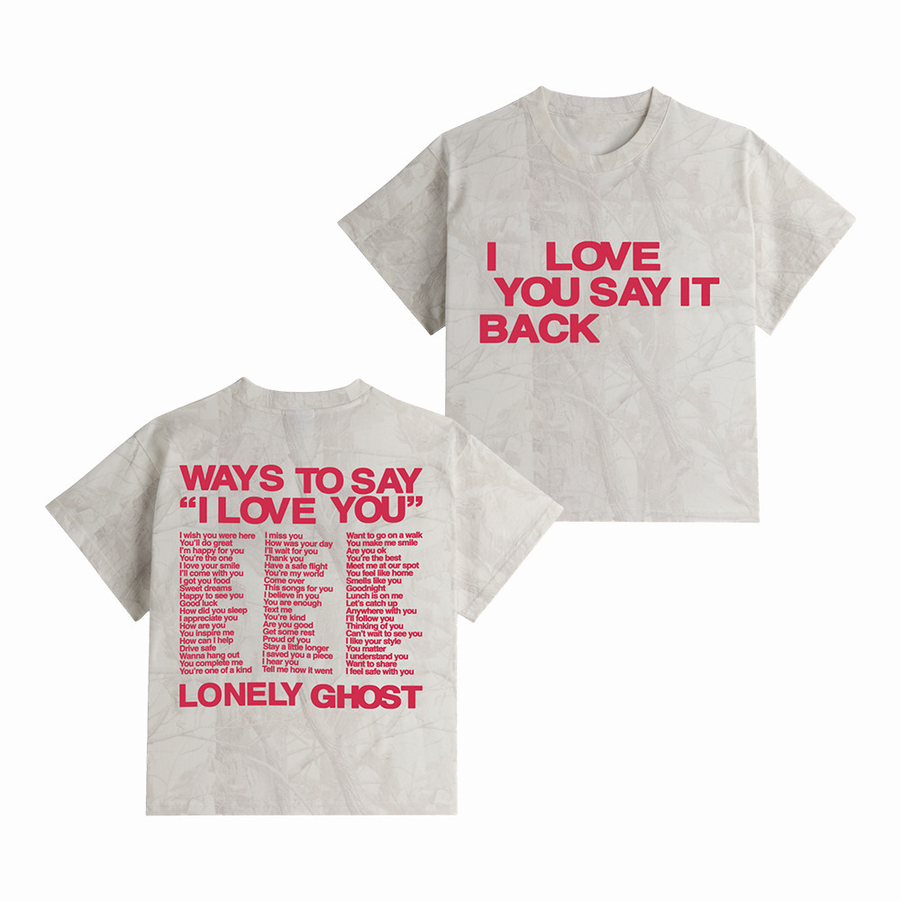 Ways To Say ILY Lonely Ghost Baby Tee Lonely Ghost Merch Unique Present For Her