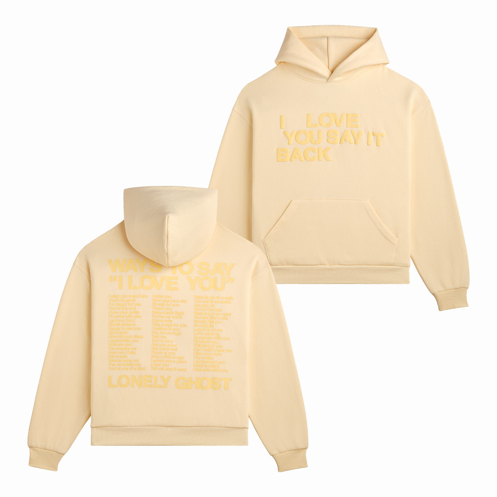 Ways To Say ILY Lonely Ghost Hoodie Lonely Ghost Merch Cool Gift For Sister