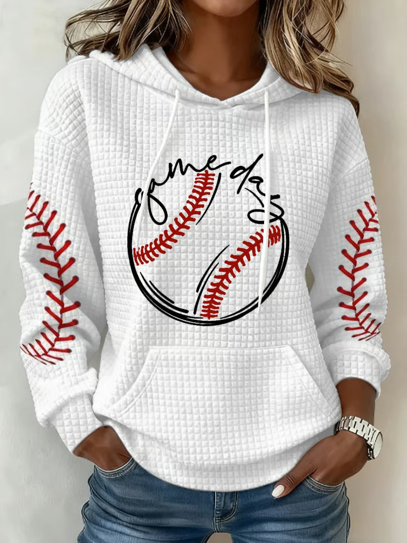 WBC 2026 Game Day Baseball Hoodie Baseball Season Fan Gear Baseball Mom Sweatshirt Best Gift For Fans