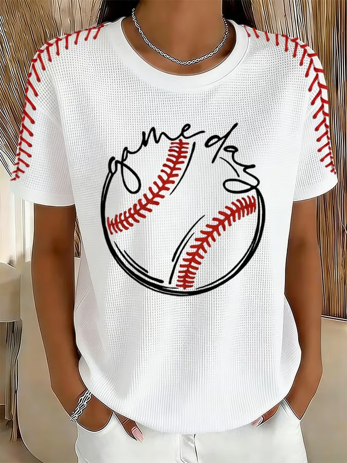 WBC 2026 Game Day Baseball T-Shirt Baseball Season Fan Gear Cute Baseball Shirt Best Gift For Baseball Moms