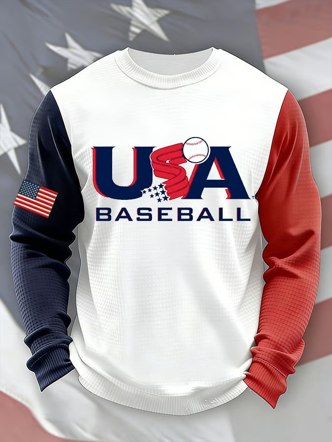 WBC 2026 USA Baseball Long Sleeve Shirt World Baseball Classic Patriotic Merch Best Gift For Baseball Fans