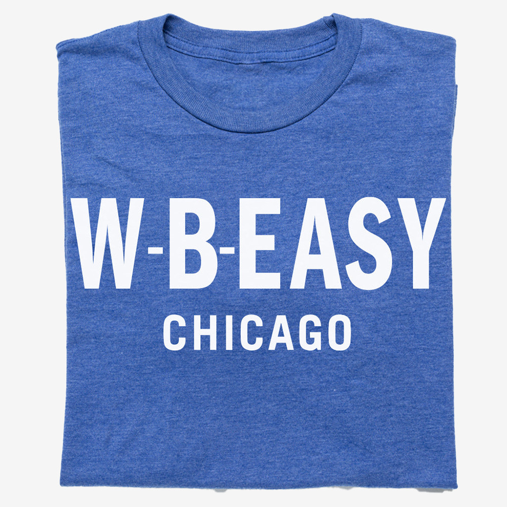 Wbeasy Chicago T-Shirt Chicago's Public Radio Station Wbeasy Shirt Gifts For Him