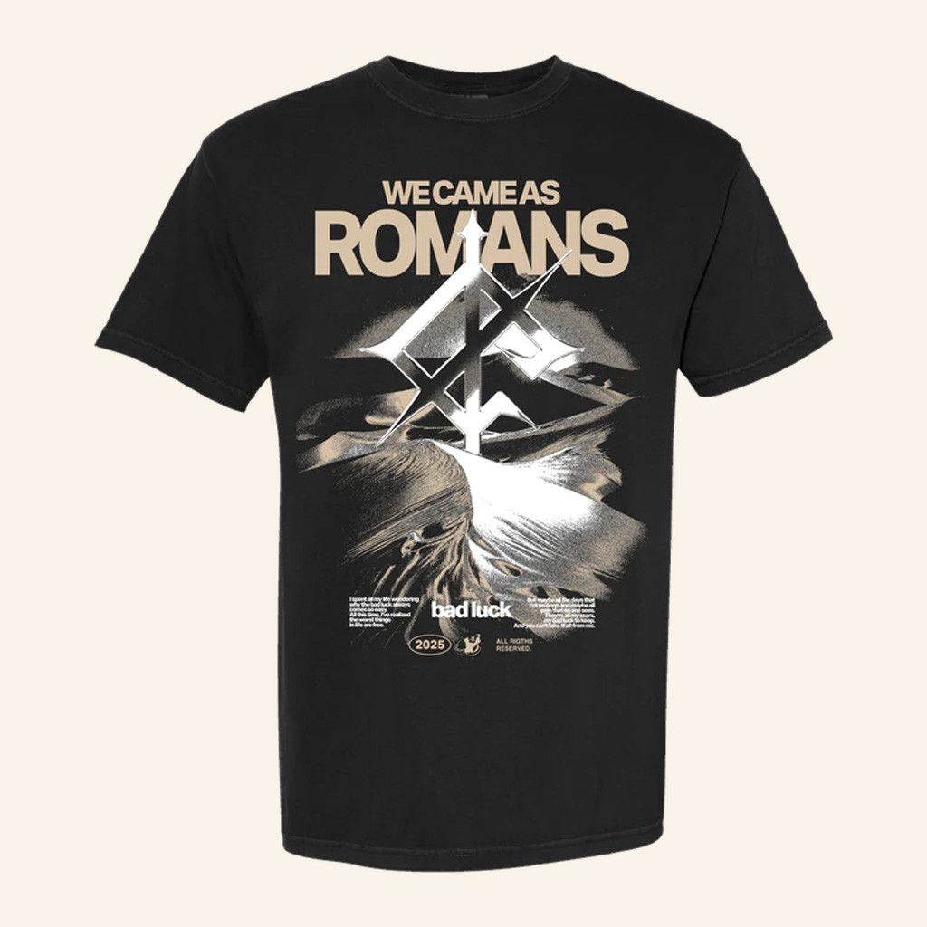 WCAR Band Merch Bad Luck Symbol T-Shirt Xmas Presents For Him