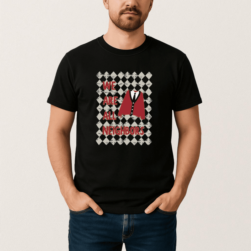 We Are All Neighbors Minnesota T-Shirt Mister Rogers Neighborhood Clothes Gift For Enthusiasts