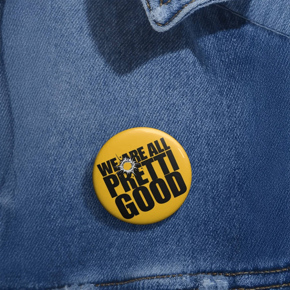 We Are All Pretti Good Button Alex Pretti Kicking Ice Car Alex Pretti Gift