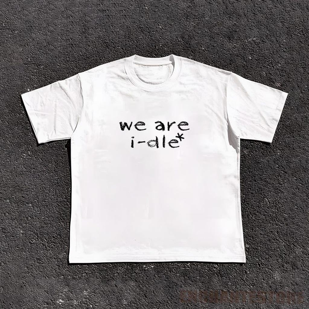 We Are Idle Shirt Idle We Are Album T-Shirt I-DLE World Tour Merch Gifts For Fans We Are Idle Shirt Idle We Are Album T-Shirt I-DLE World Tour Merch Gifts For Fans