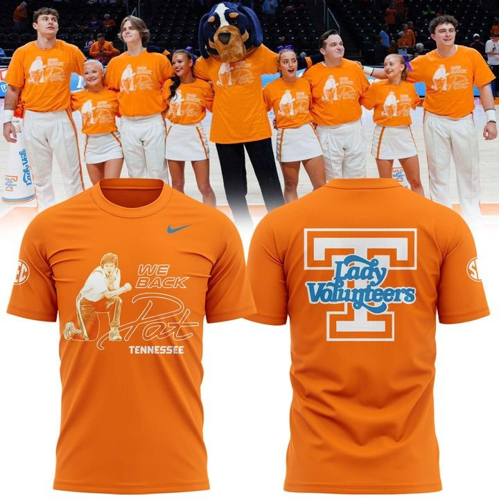 We Back Pat Lady Vols Basketball T-Shirt Game Day Clothing Gift For Husband