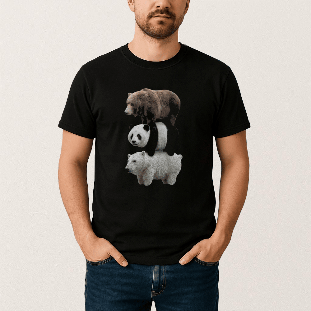 We Bare Bears T-Shirt Cartoon Network Animated Series Shirt Bear Lover Gifts