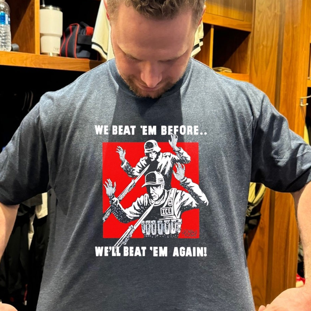 We Beat Em Before We'll Beat Em Again Shirt Birthday Gift For Dad
