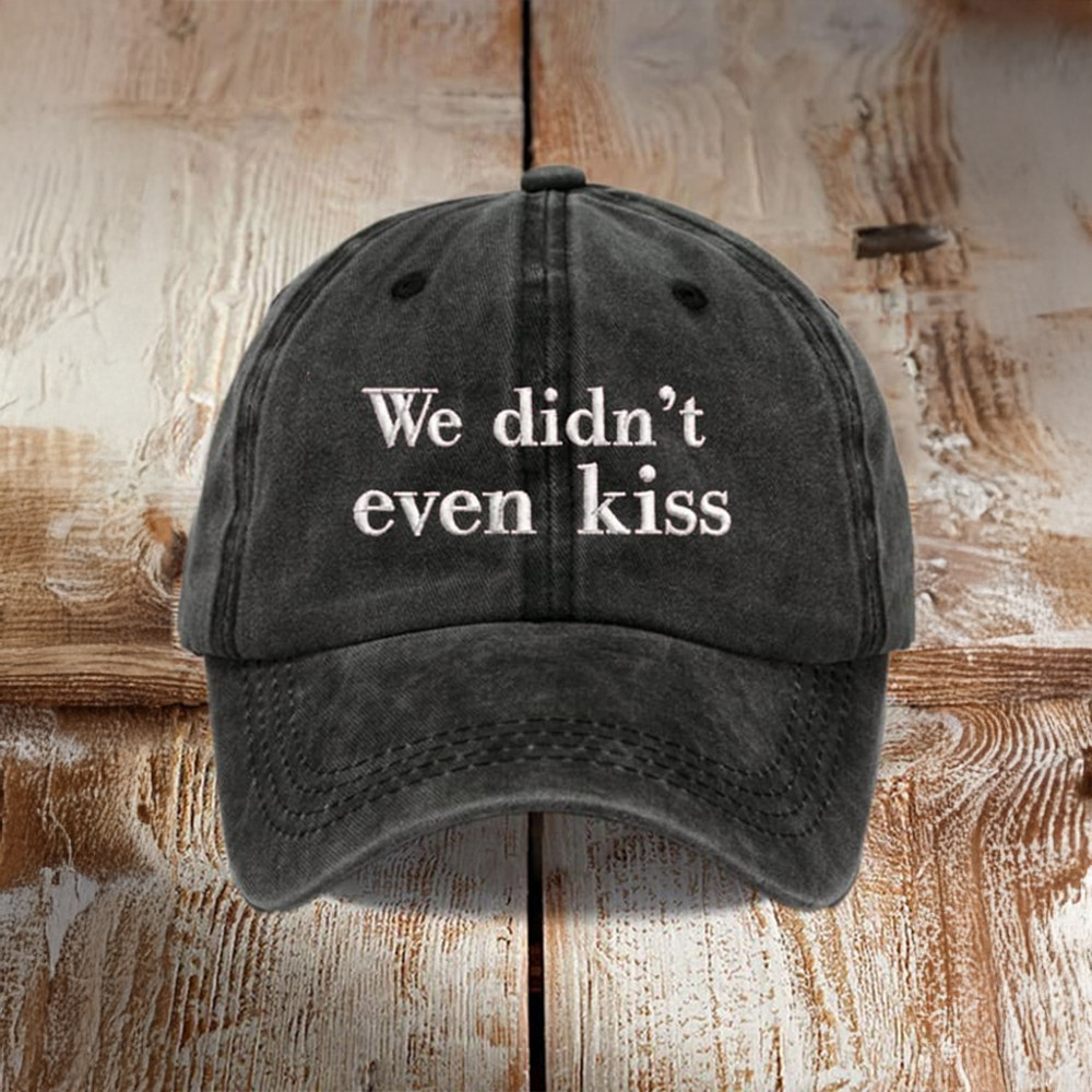 We Didn't Even Kiss Hat Heated Rivalry Hat Hockey Lover Gift Ideas