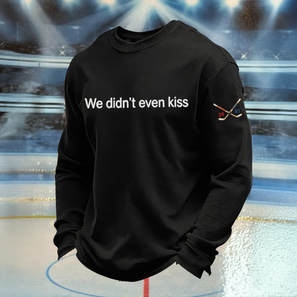We Didn't Even Kiss Heated Rivalry Long Sleeve Shirt Heated Rivalry Merch Fan Gifts
