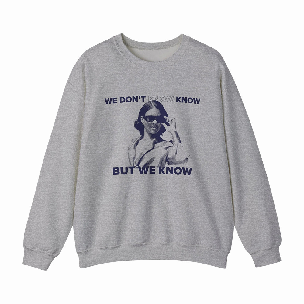 We Know Glasses Candace Owens Sweatshirt Candace Owens Apparel Present For Wife