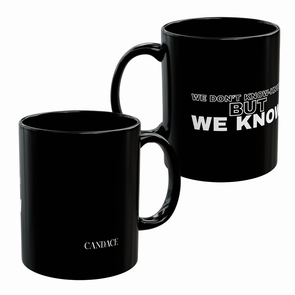 We Know Mug Social Media Influencer Merch Candace Owens Lover Gift