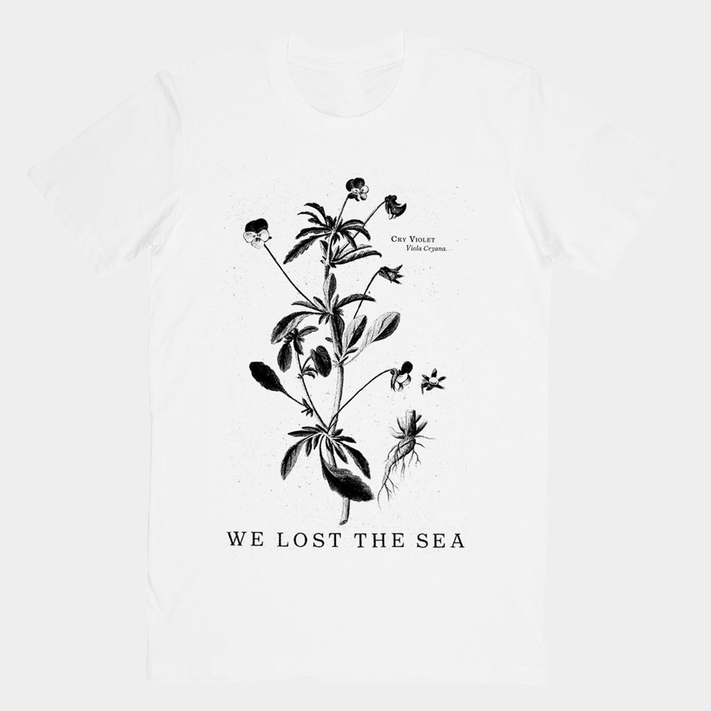 We Lost The Sea Merch Cry Violet White T-Shirt Birthday Gift Ideas For Him