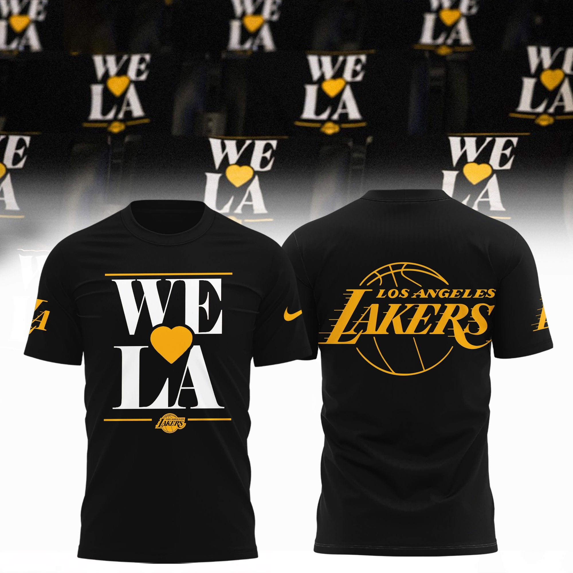 We Love Los Angeles Lakers T-shirt Gifts For The Basketball Enthusiast