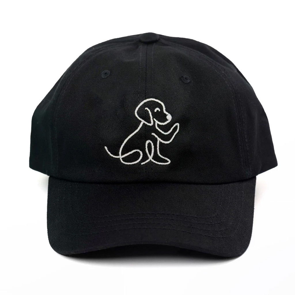 We Rate Dogs Merch Black Waving Dog Hat Embroidered Tell Your Dog I Said Hi Hat Gifts For Her
