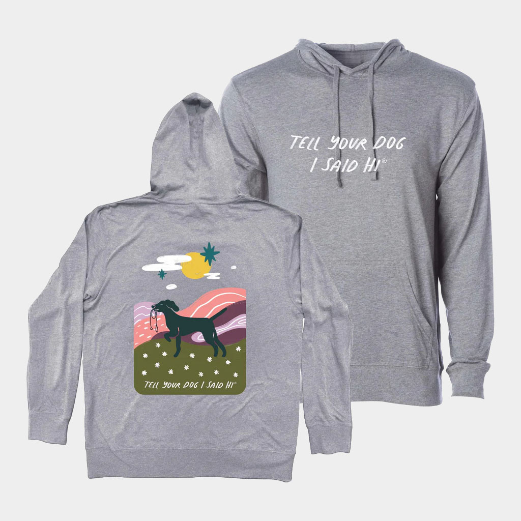 We Rate Dogs Merch Daydream Walk Hoodie Tell Your Dog I Said Hi Hoodie Gifts For Friends-1 We Rate Dogs Merch Daydream Walk Hoodie Tell Your Dog I Said Hi Hoodie Gifts For Friends-1