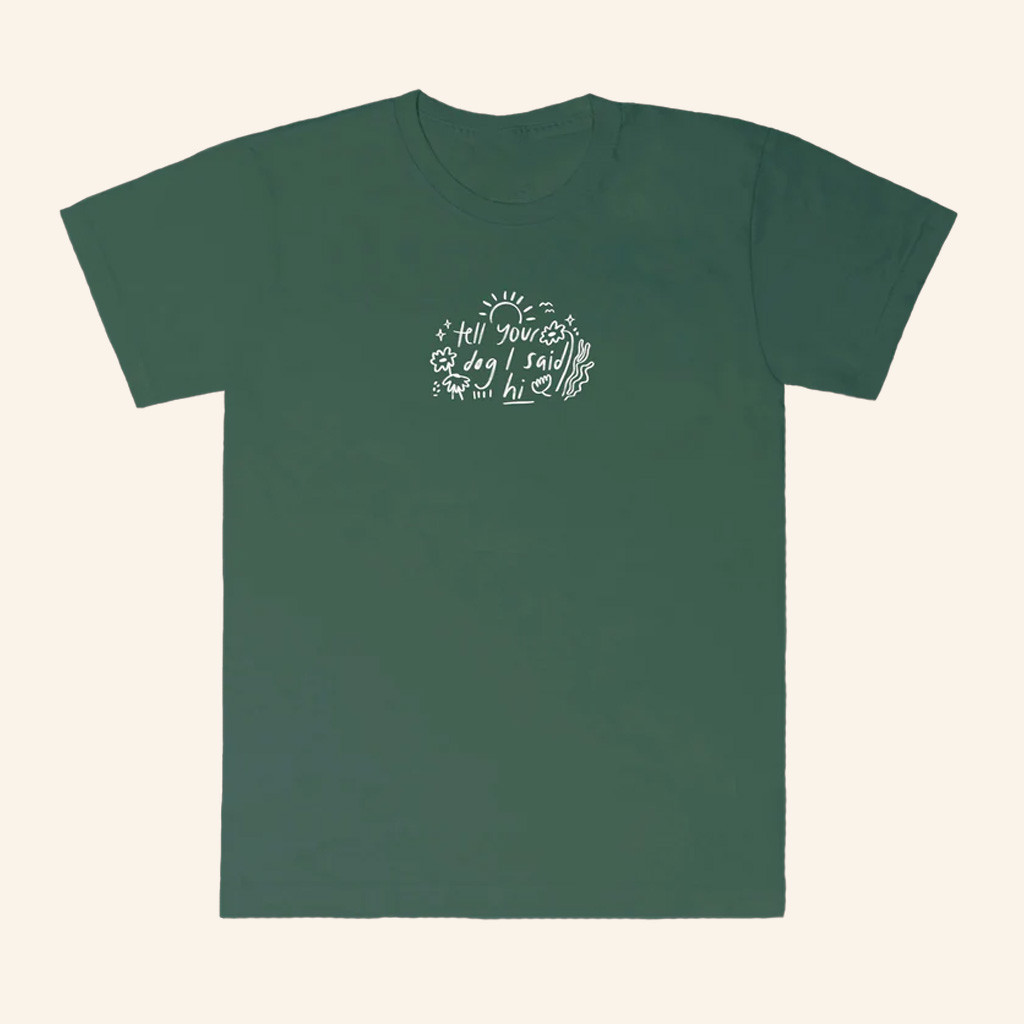 We Rate Dogs Merch Doodle Shirt Tell Your Dog I Said Hi T-Shirt Gifts For Friends