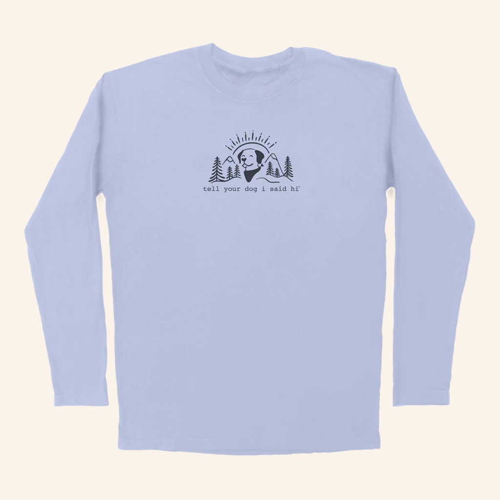 We Rate Dogs Merch Summit Pup Long Sleeve T-Shirt Tell Your Dog I Said Hi Shirt Friends Gifts