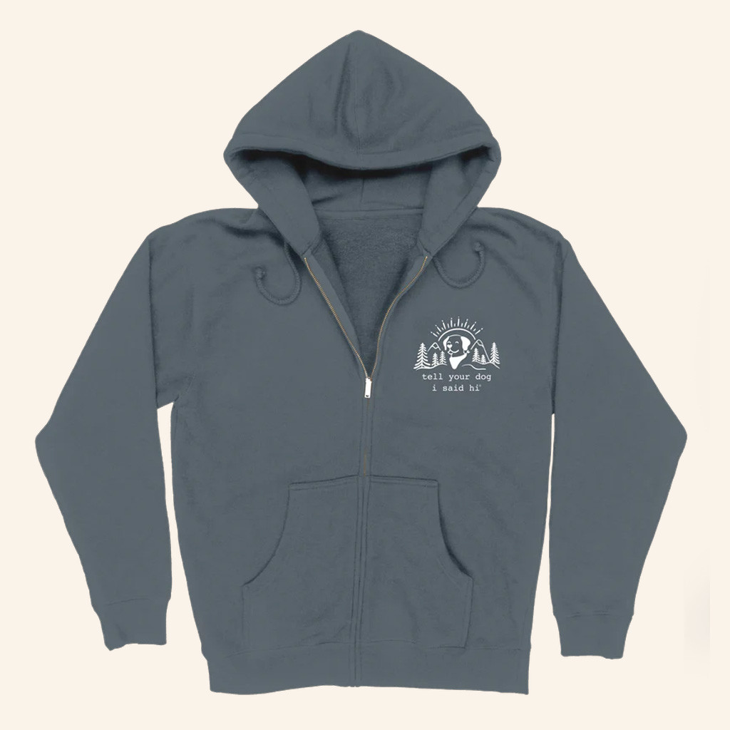 We Rate Dogs Merch Summit Pup Zip Hoodie Tell Your Dog I Said Hi Hoodie Friends Gifts