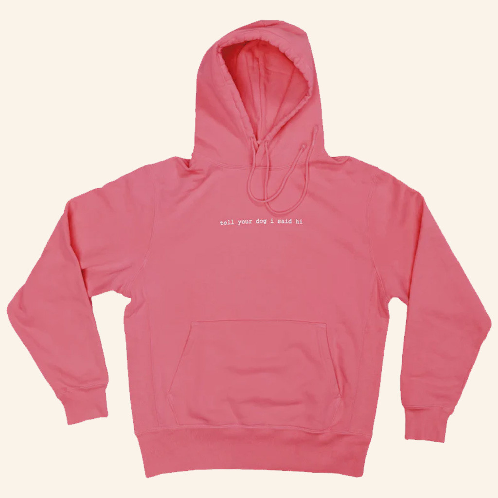 We Rate Dogs Merch Tell Your Dog I Said Hi Hoodie Birthday Present For Wife