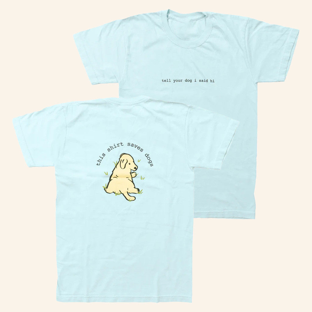We Rate Dogs Merch Tell Your Dog I Said Hi Sploot Puppy T-Shirt This Shirt Saves Dogs Apparel We Rate Dogs Merch Tell Your Dog I Said Hi Sploot Puppy T-Shirt This Shirt Saves Dogs Apparel