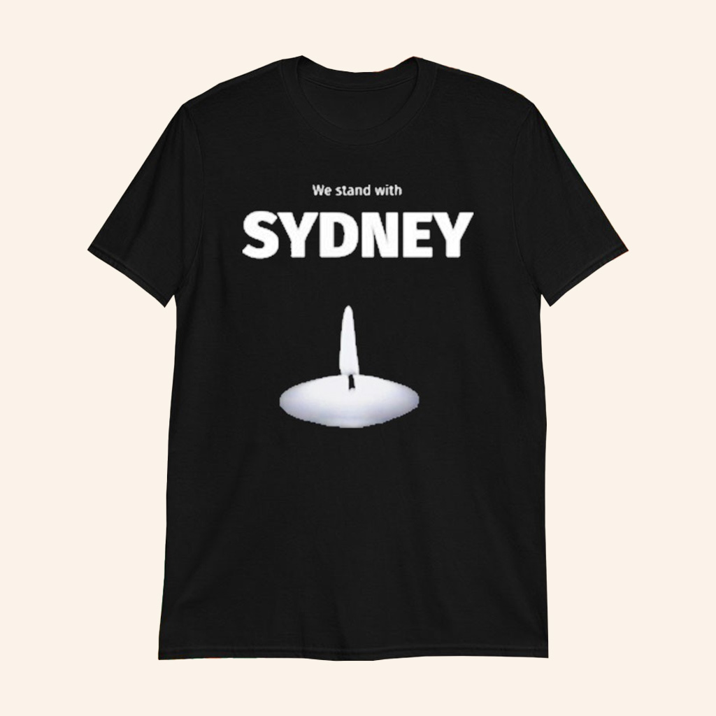 We Stand With Sydney Candle T-Shirt Bondi Beach Stand Together Shirt Gifts For Friend