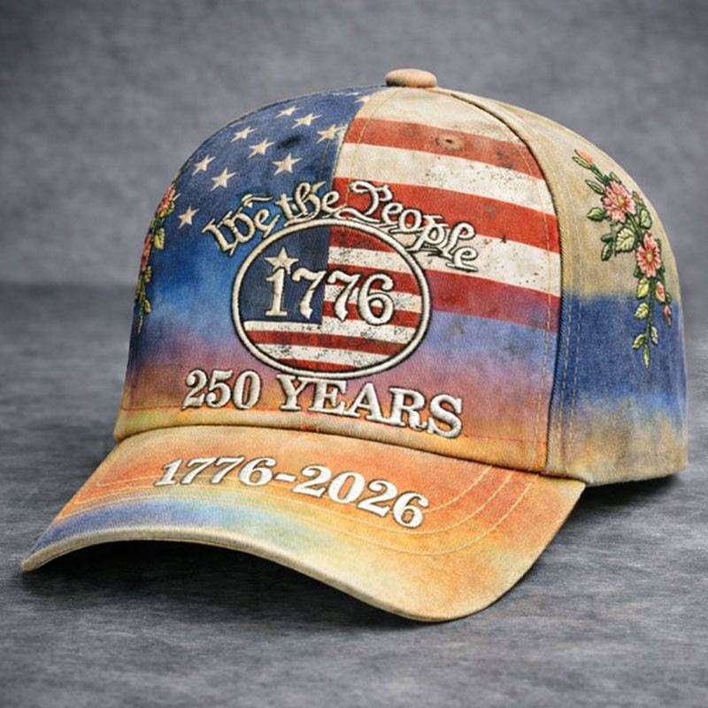 We The People 1776 2026 250Th Anniversary Hat Fourth Of July Baseball Cap
