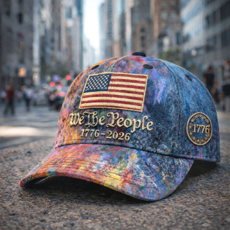 We The People 1776 2026 Hat Semiquincentennial Merch American Flag Art Gifts