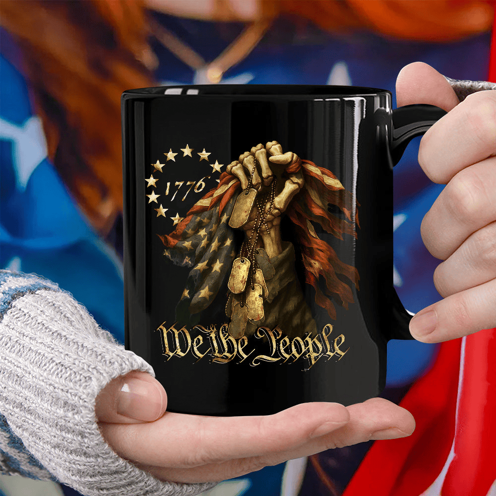 We The People 1776 Patriotic Mug July 4Th Cup America's Birthday Gifts