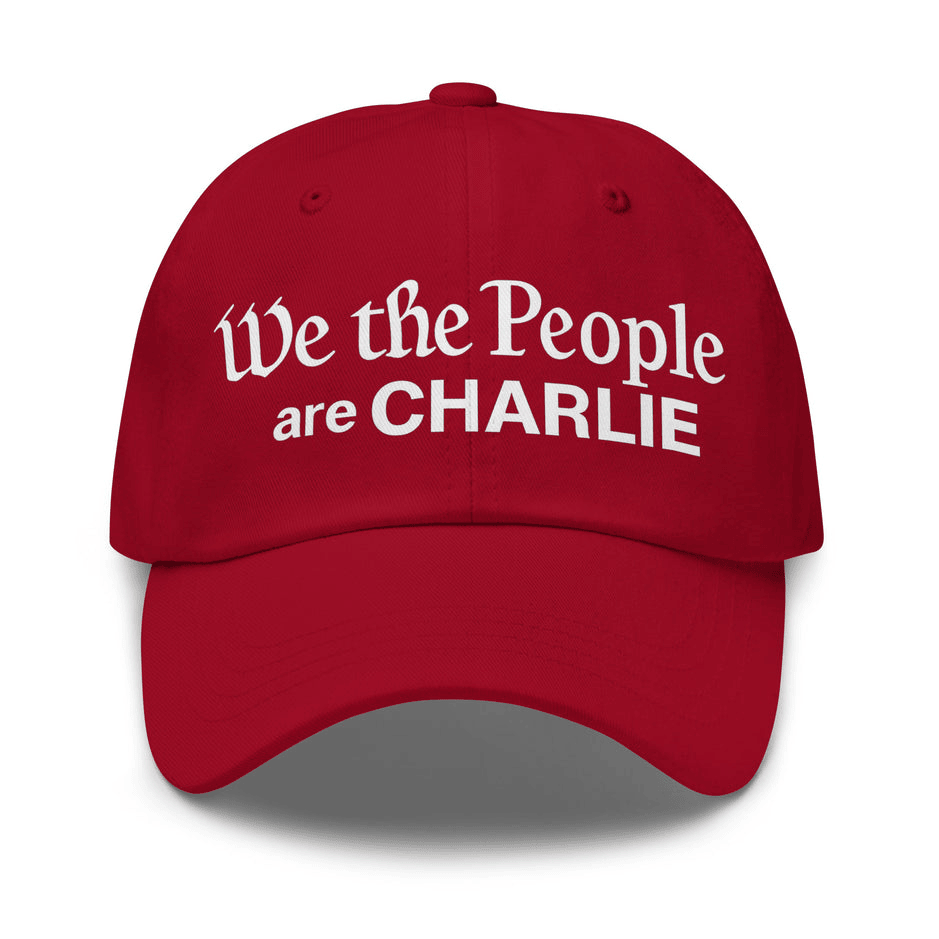 We the People are Charlie Embroidered Hat Remembrance Gift