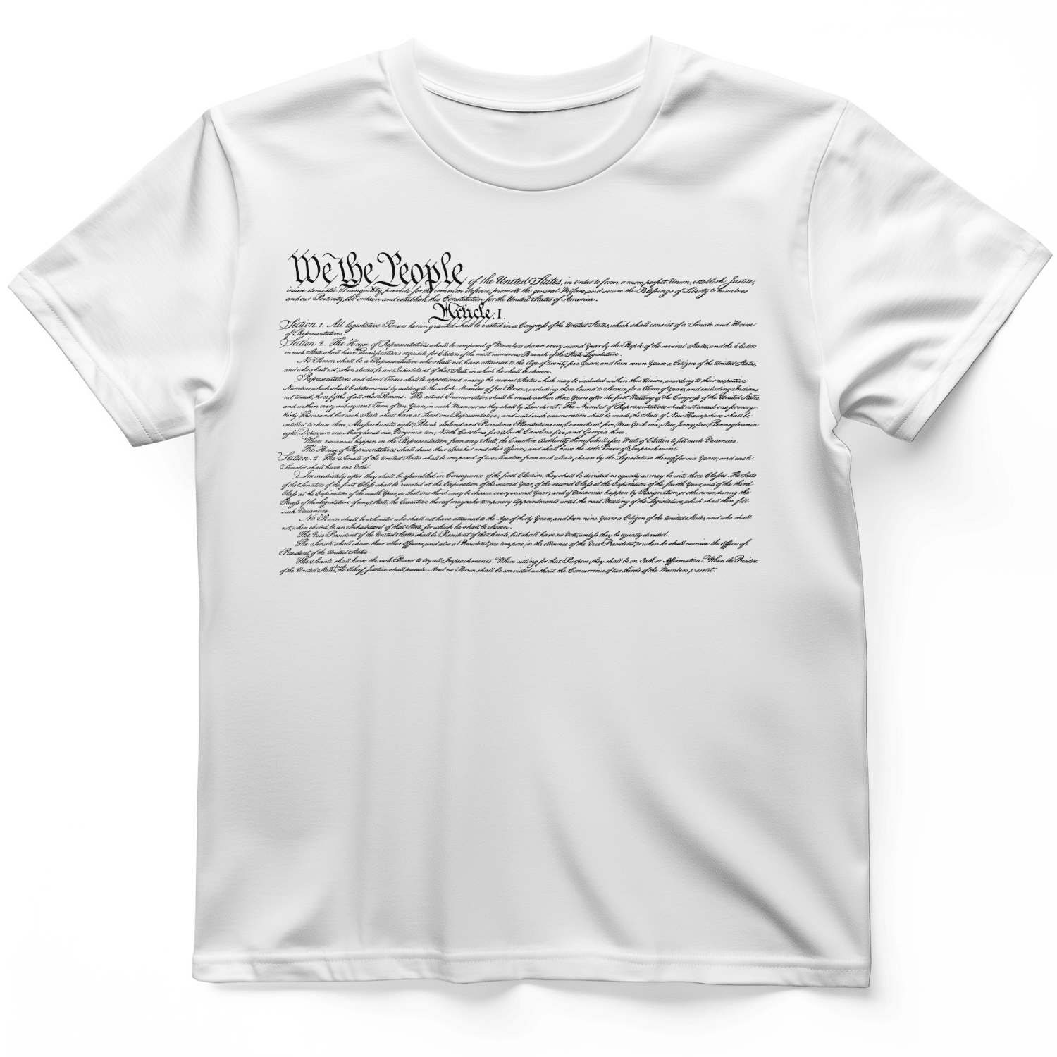 We The People Constitution T-Shirt Political Themed Shirt Gift Ideas For Best Friends