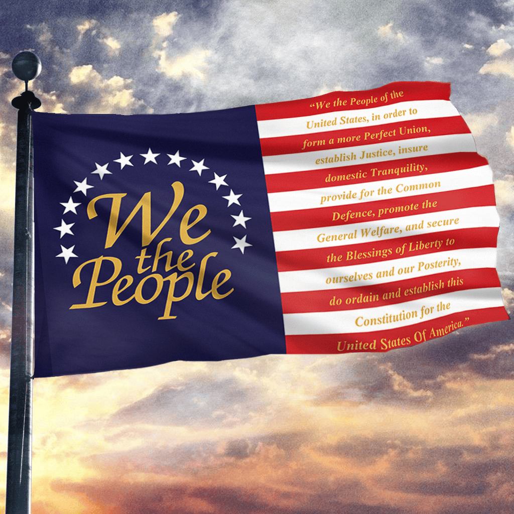 We The People Flag United States Constitution Best Independence Day Veteran Gifts
