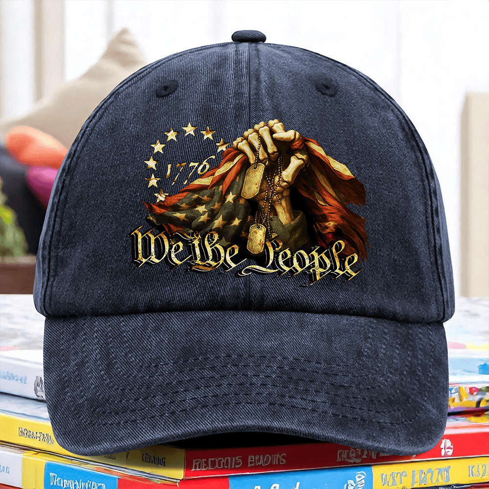 We The People Hat America's Birthday Baseball Cap Gift For Husband