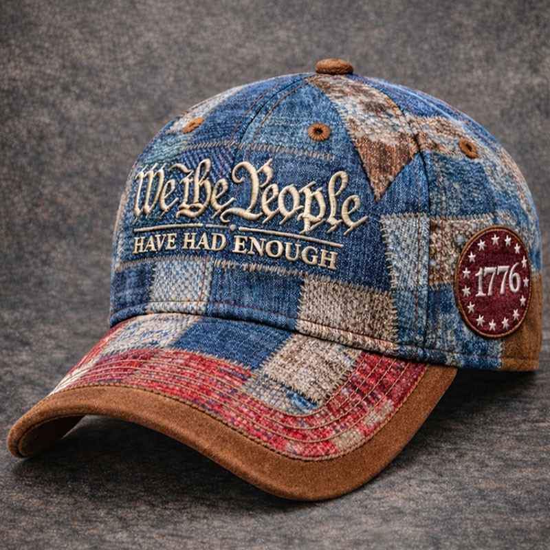 We The People Have Had Enough Vintage Hat 1776 2026 Merch America's Birthday Gift