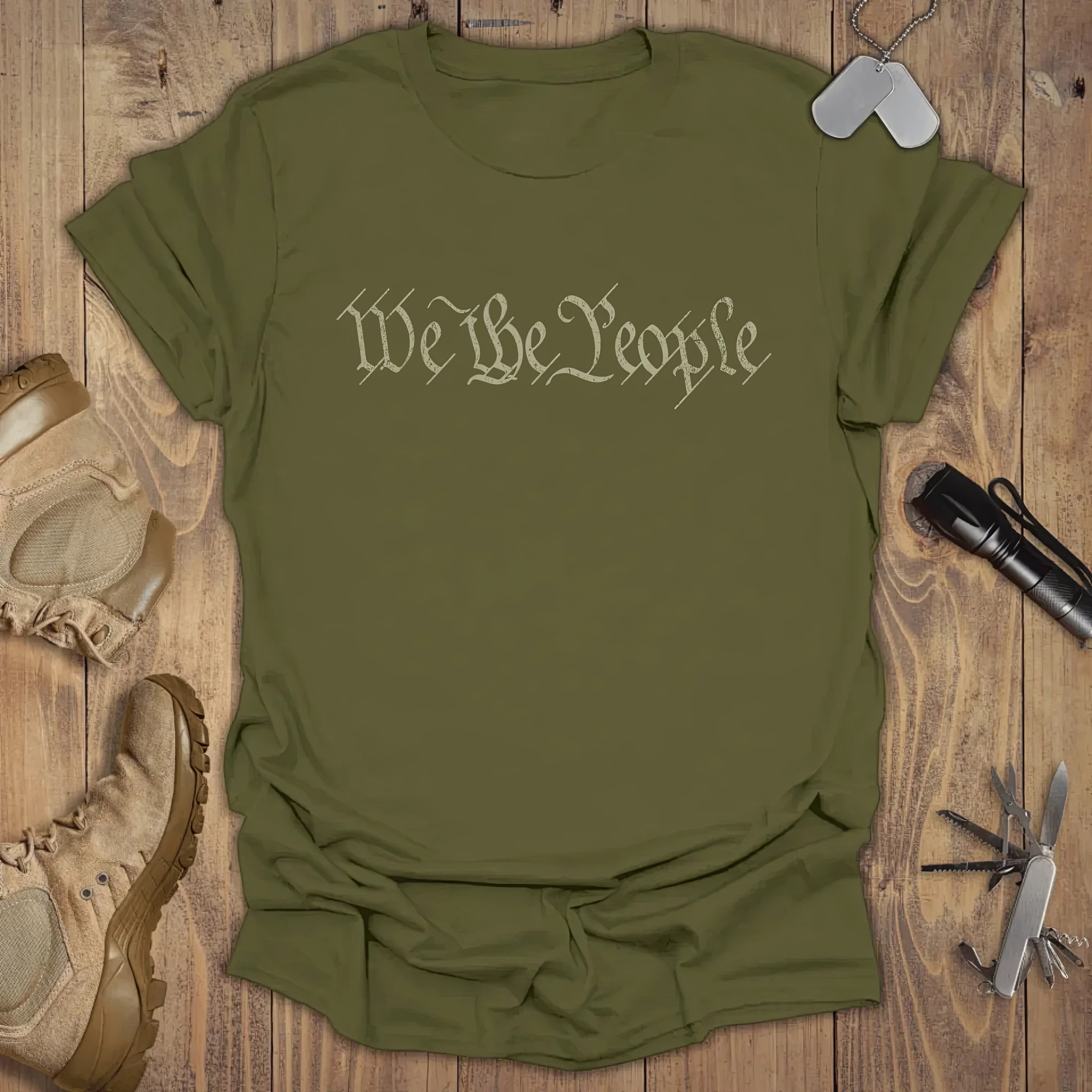 We The People T-Shirt America Patriotic Shirts Gifts For Son In Law