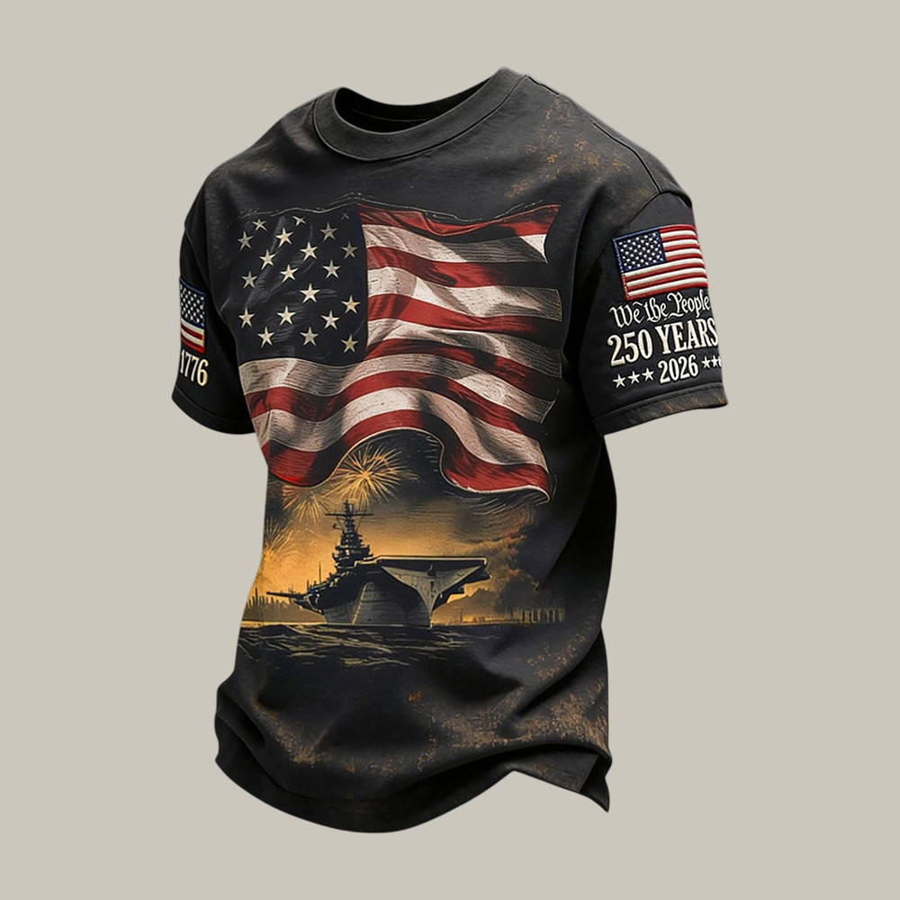 We The People US 250th Anniversary T-Shirt 4th Of July Outfit Ideas Gift For Husband