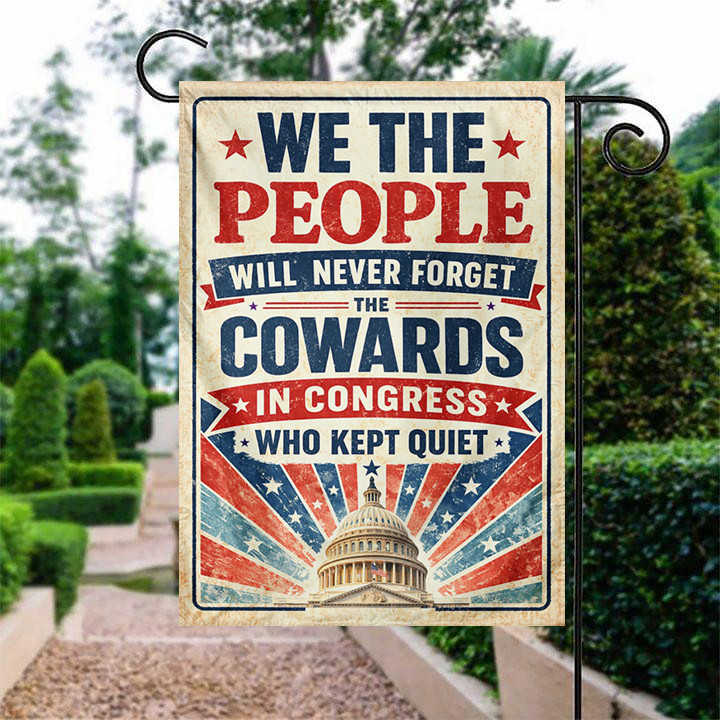 We The People Will Never Forget Flag Anti Trump Merch Gift For Patriots