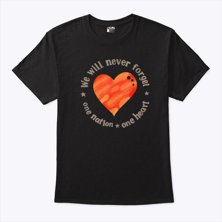 We Will Never Forget One Nation One Heart Bibas Family T-Shirt Christmas Gift for Him We Will Never Forget One Nation One Heart Bibas Family T-Shirt Christmas Gift for Him