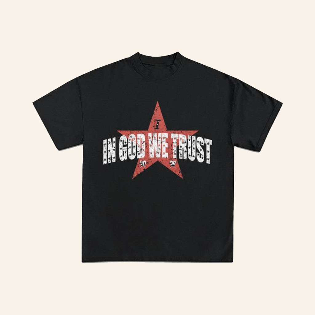 Wear Icy Merch In God We Trust Graphic T-Shirt Gifts For Friends Wear Icy Merch In God We Trust Graphic T-Shirt Gifts For Friends