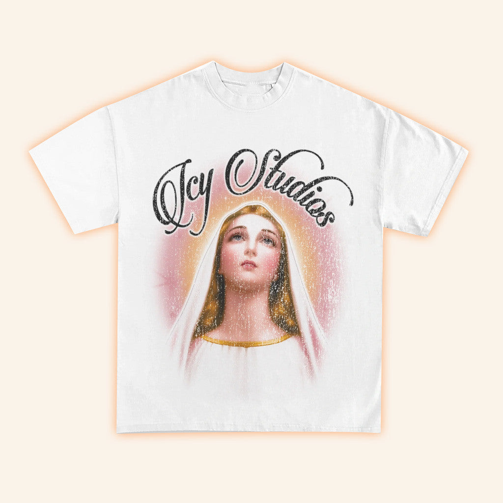 Wear Icy Merch Virgin Mary Graphic Shirt Gifts For Girlfriend
