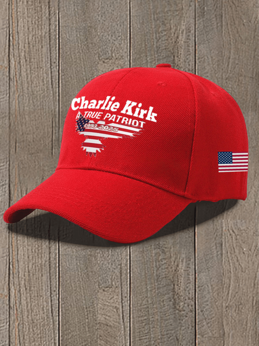 Wear Red for Charlie's Birthday Unisex Charlie Kirk Turning Point Design Print Hat