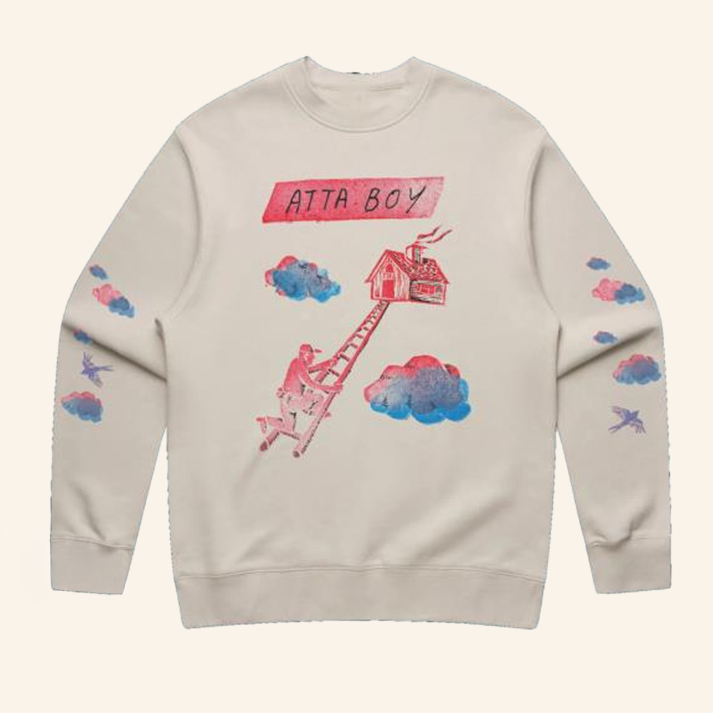 Weare Atta Boy Merch Cloud House Sweatshirt Gift Ideas For Music Lovers Weare Atta Boy Merch Cloud House Sweatshirt Gift Ideas For Music Lovers
