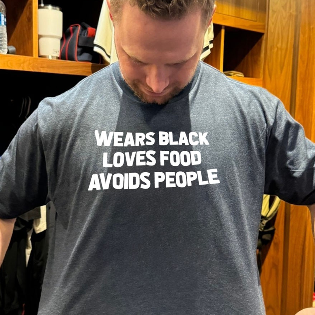 Wears Black Loves Food Avoids People Shirt Best Friend Birthday Gifts Wears Black Loves Food Avoids People Shirt Best Friend Birthday Gifts