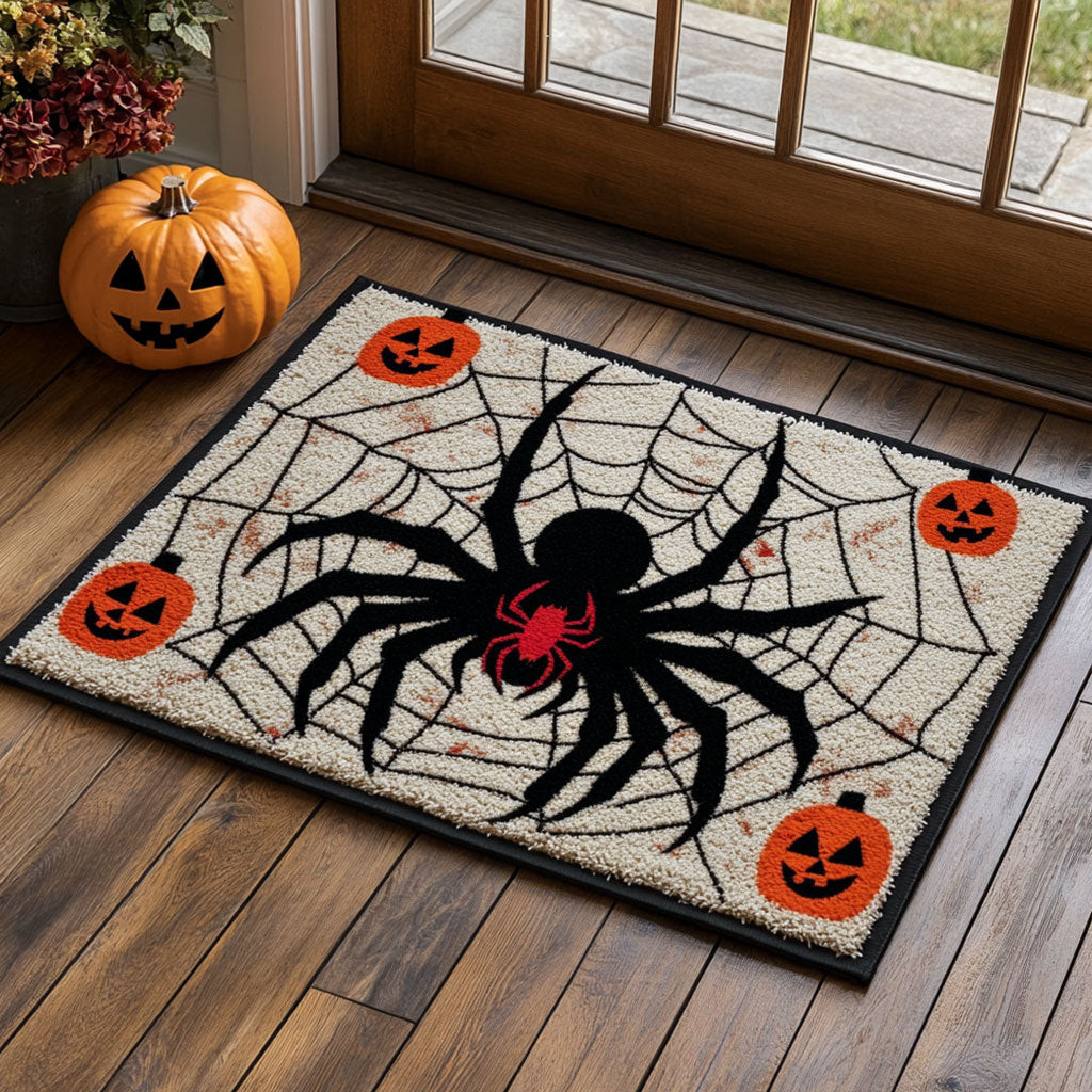 Web Watcher Doormat Gifts Decoration For Friends and Family on Halloween